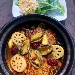 Bào Ngư Tiềm Đông Trùng Hạ Thảo